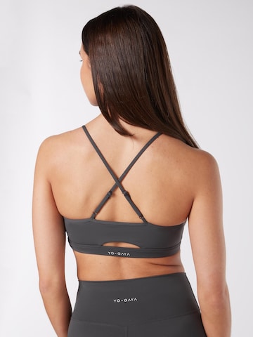 YO-GAYA Bustier Sport bh 'Ultra Bra' in Grijs