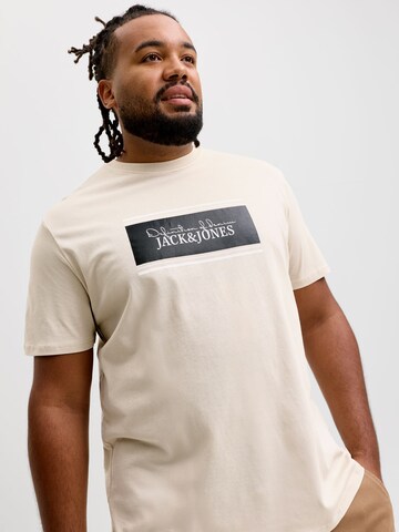 T-Shirt JACK & JONES en beige