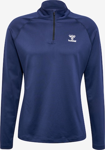 Sweat de sport 'SPRINT' Hummel en bleu : devant