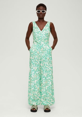 s.Oliver Jumpsuit in Green: front