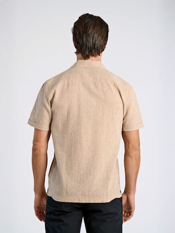 Lindbergh Regular fit Overhemd in Beige