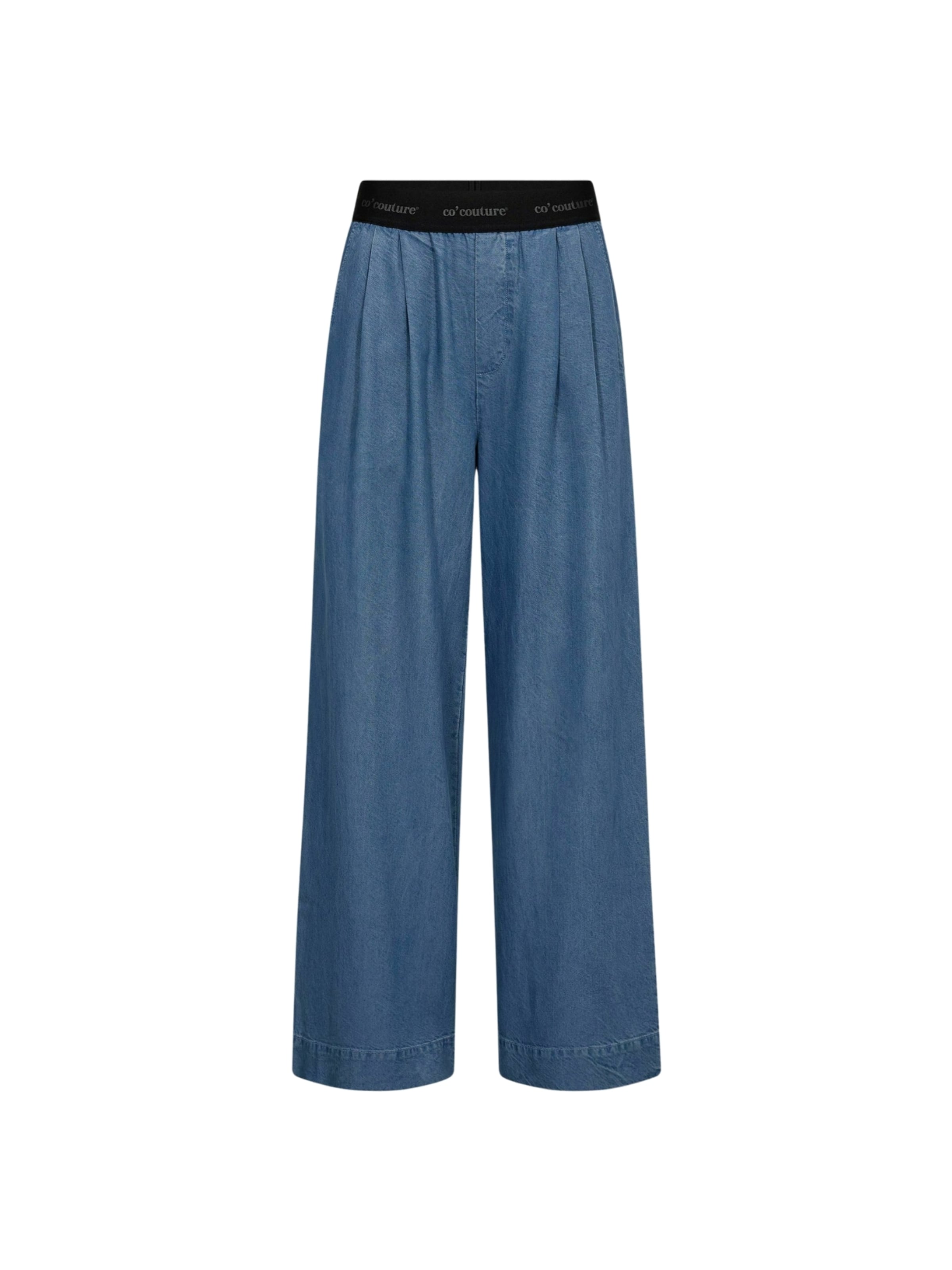 co'couture Regular Housut ' TellyCC ' värissä sininen: etupuoli