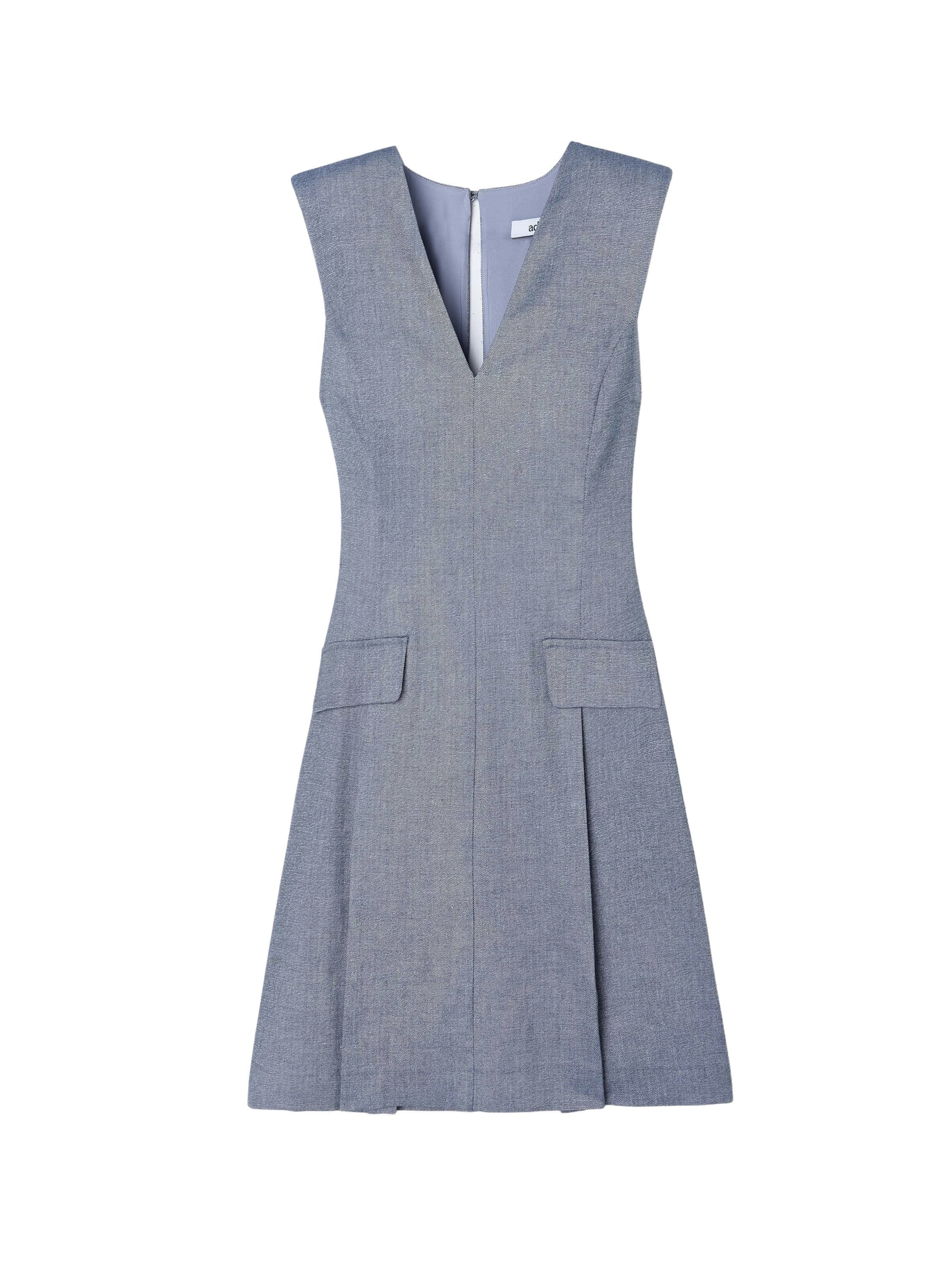 adl Blousejurk in Blauw: voorkant