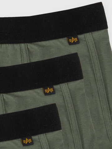 ALPHA INDUSTRIES Boxershorts in Groen