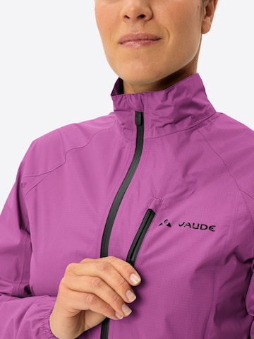 VAUDE Outdoor jacket in Purple