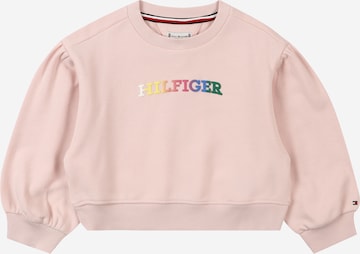 TOMMY HILFIGER Sweatshirt i rosa: forside