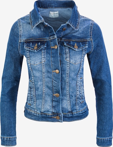 Rock Creek Between-season jacket in Blue: front