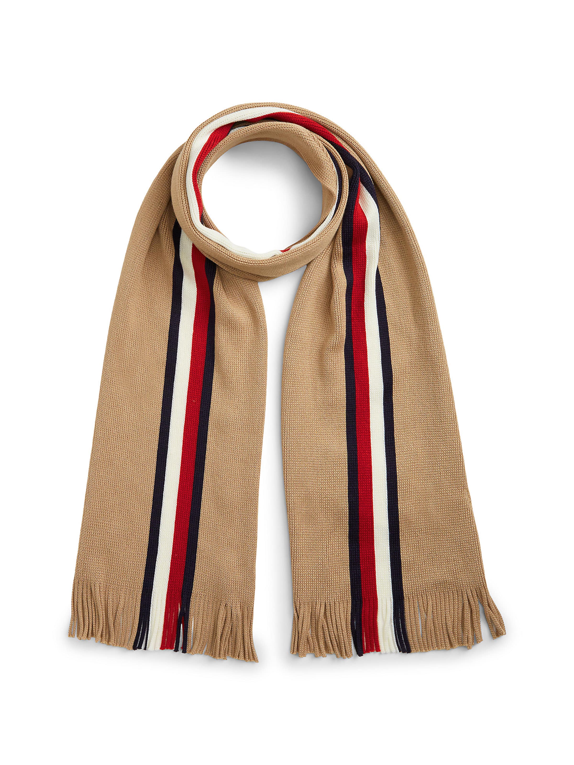 TOMMY HILFIGER Scarf in Brown: front