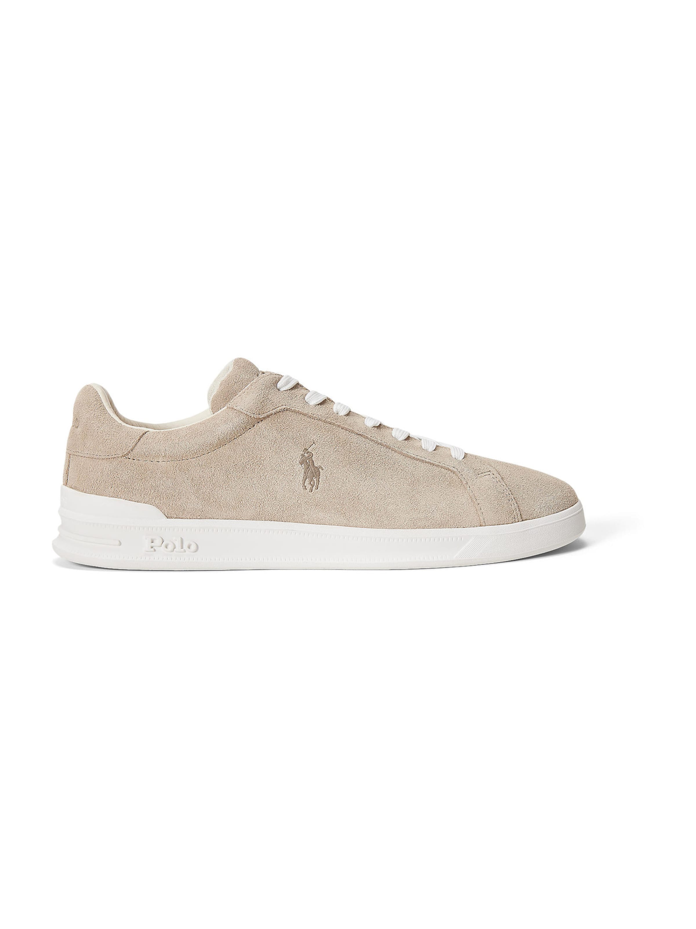 Polo Ralph Lauren Trainers 'HRT CRT II' in Beige