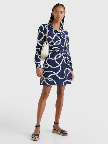 TOMMY HILFIGER Shirt Dress in Blue