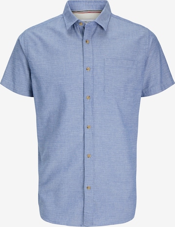 Fit confort Chemise 'JJAbel' JACK & JONES en bleu : devant