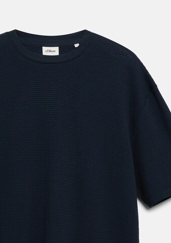 s.Oliver T-Shirt in Blau