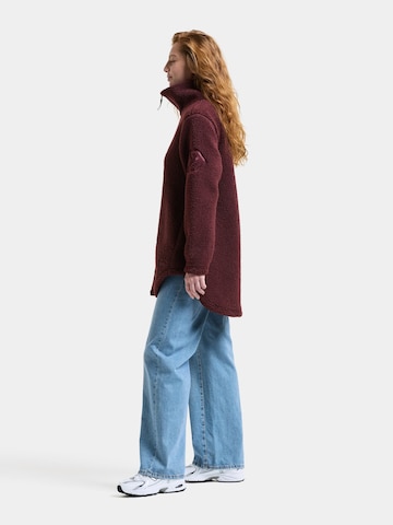 Didriksons Fleece jas in Rood