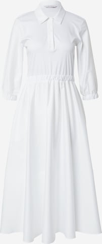 Max Mara Leisure - Vestido camisero 'MAGGIO' en blanco: frente