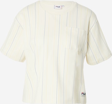 FILA Функционална тениска 'TAUSCHA' в бяло: отпред