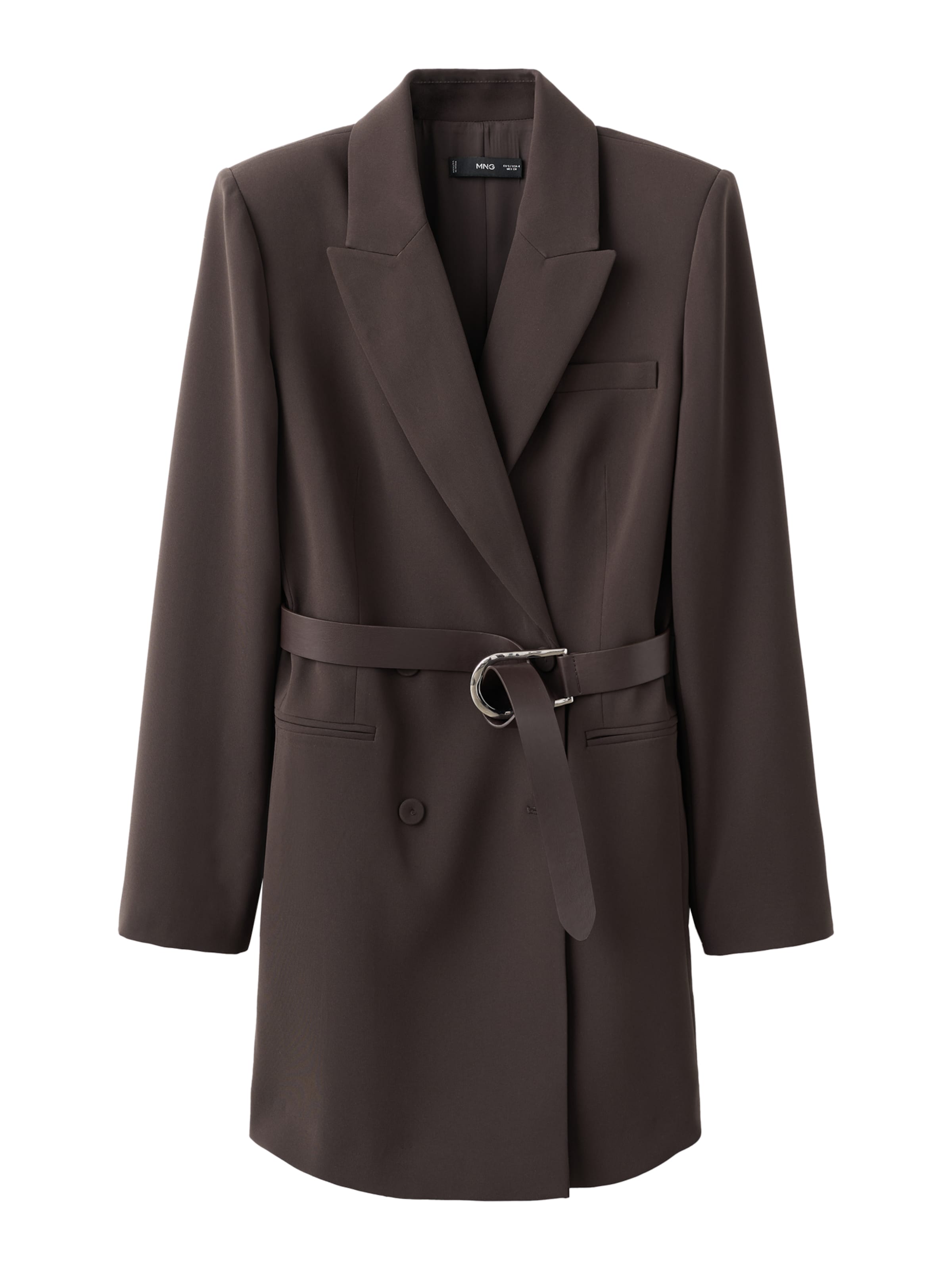 MANGO Kjole 'LOIDA' i brun: forside