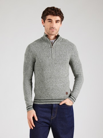 Key Largo Pullover 'HORST' in Grün: Vorderseite