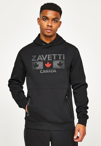 Zavetti Canada - Sweatshirt 'CIRICO' em preto: frente