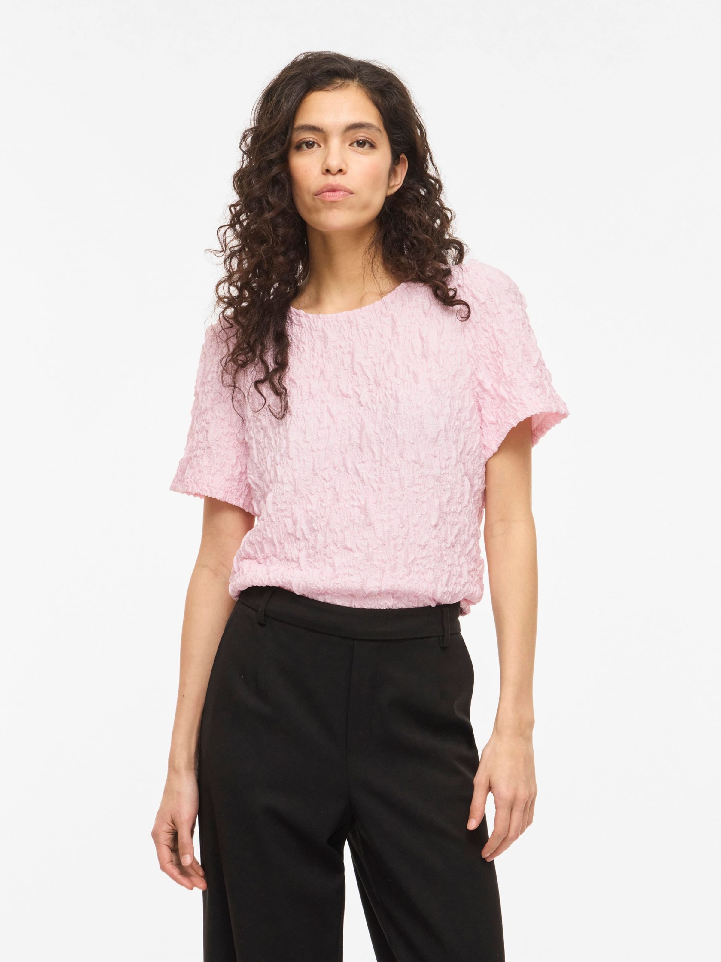 VILA Shirt ' VISOPHIA ' in Pink: Vorderseite
