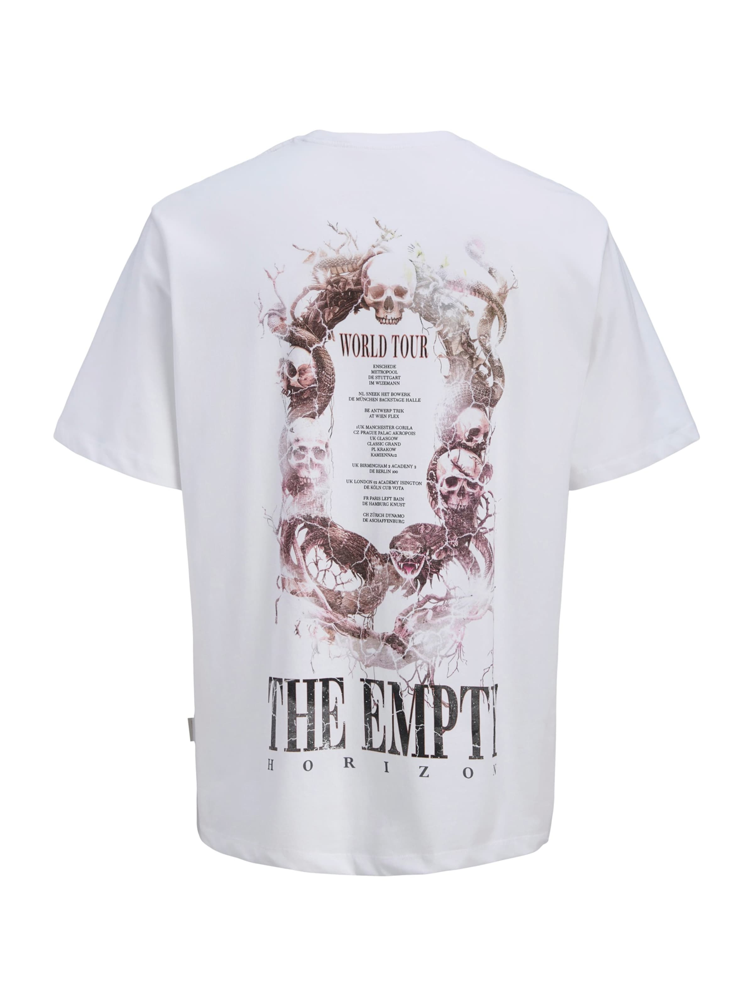 JACK & JONES Shirt 'JORBAND' in Wit