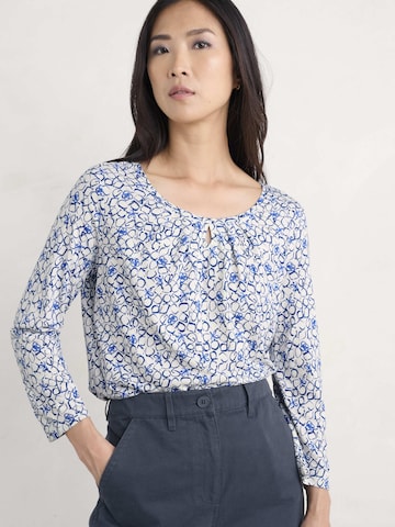 Seasalt Cornwall Blouse 'Appletree' in Blauw: voorkant