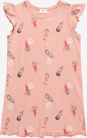 Chemise de nuit s.Oliver en rose : devant