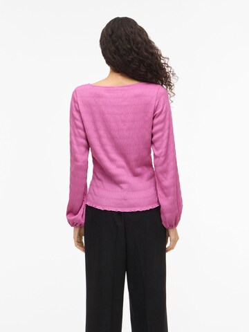VILA Bluse 'VIINGRID' i pink