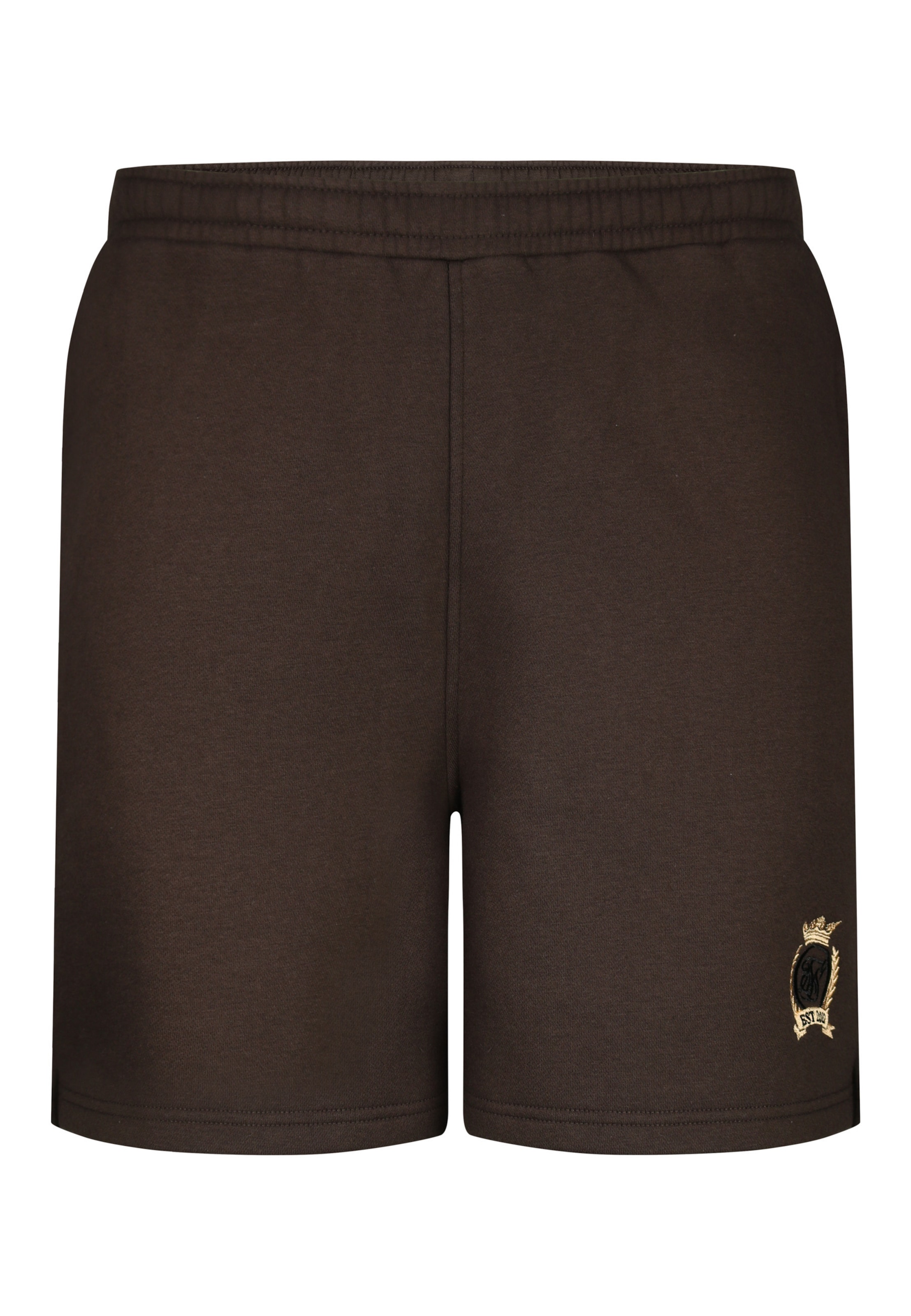 SikSilk Regular Shorts in Braun: Vorderseite