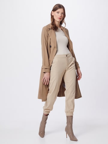 ONLY Regular Broek in Beige