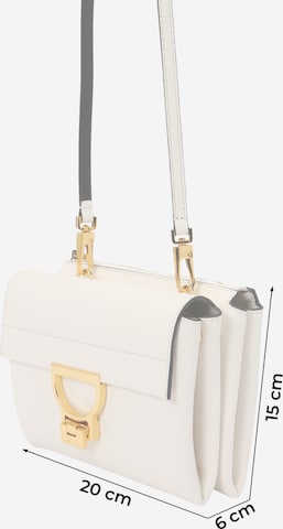 Coccinelle Käsilaukku 'Arlettis' värissä valkoinen