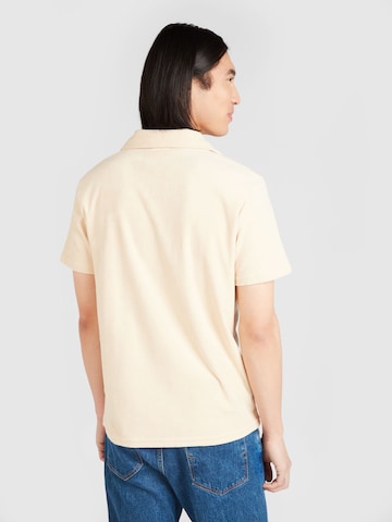 SELECTED HOMME Poloshirt 'TALON' in Beige