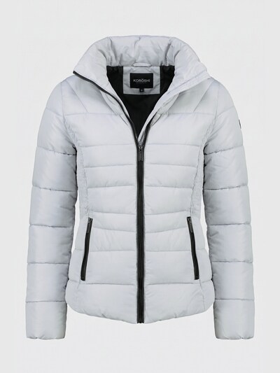 KOROSHI Veste d’hiver en L en gris, Vue avec produit