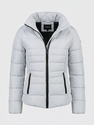 Veste d’hiver KOROSHI en gris : devant