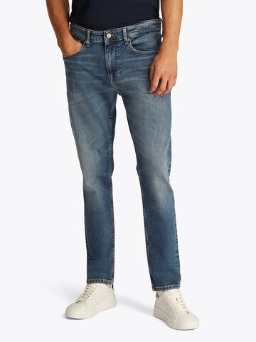 Tommy Jeans - Slimfit Vaquero 'Austin' en azul: frente