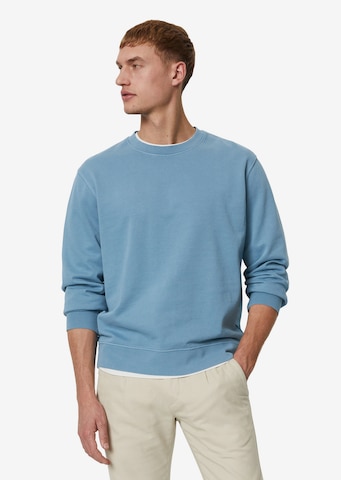 Sweat-shirt Marc O'Polo en bleu : devant