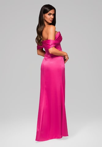 Ombre Evening dress 'Fabiola' in Pink