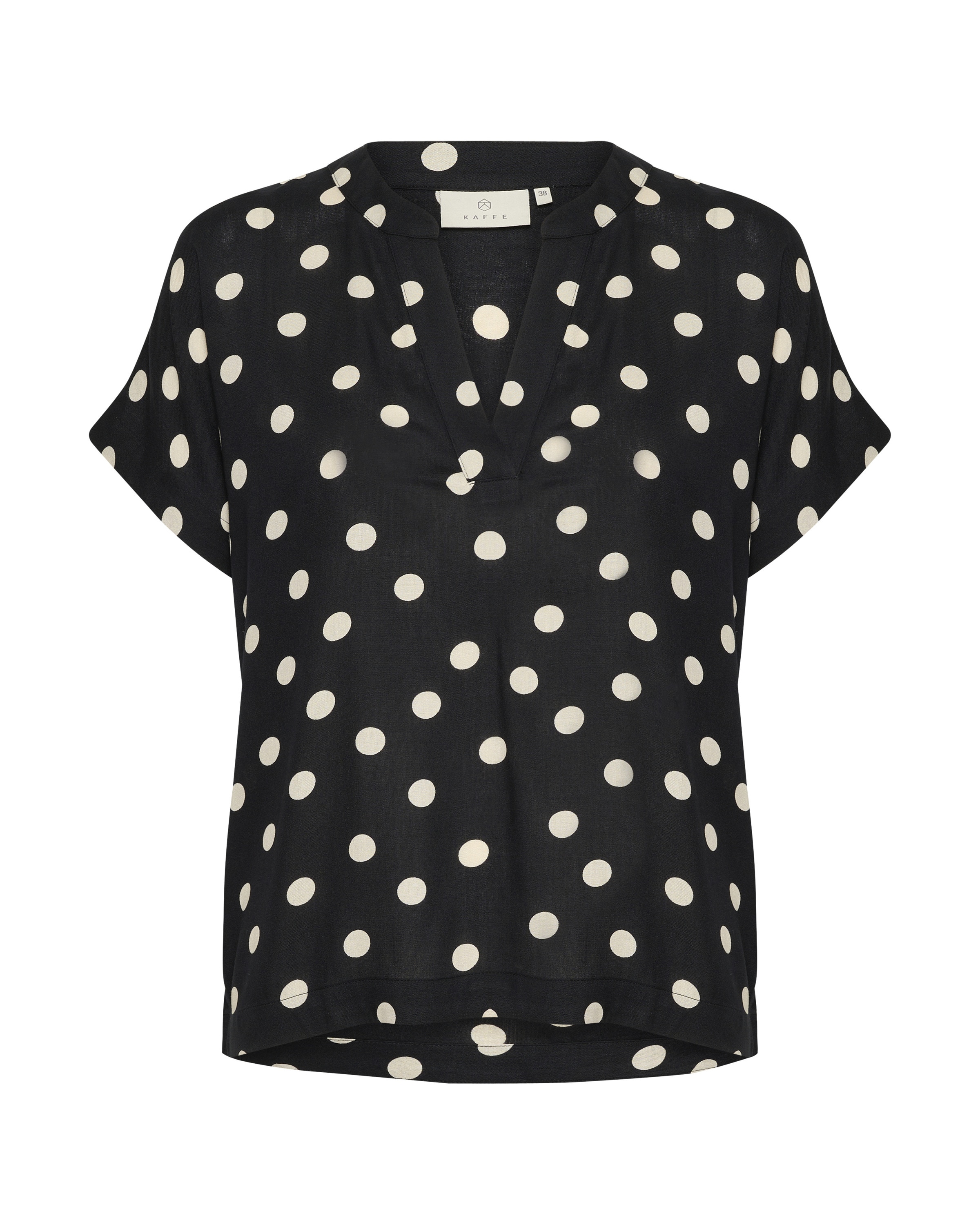 Kaffe Блузка 'Aano' в Черный: спереди