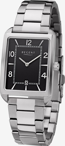 REGENT Analog Watch in Silver: front