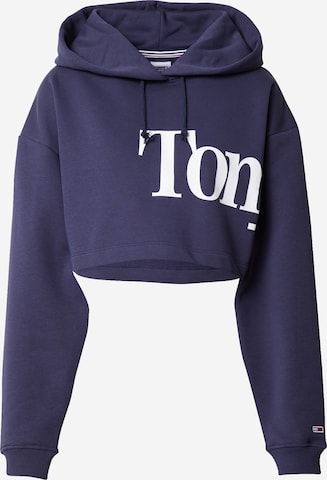 Tommy Jeans Sweatshirt in Blue: front