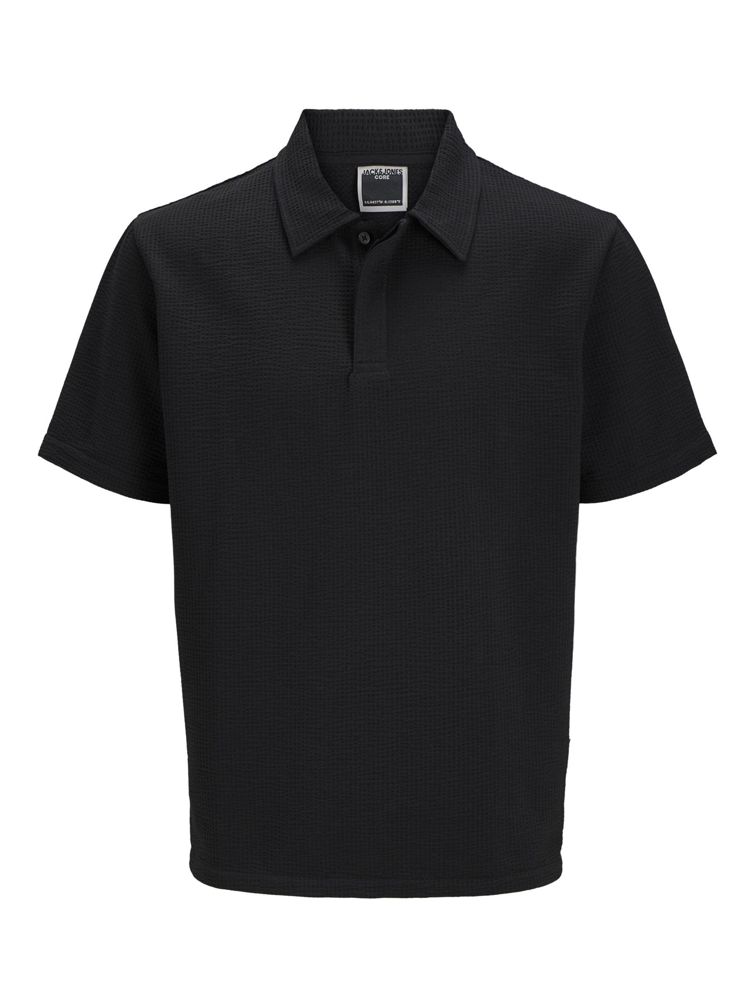 JACK & JONES Shirt in Black: front