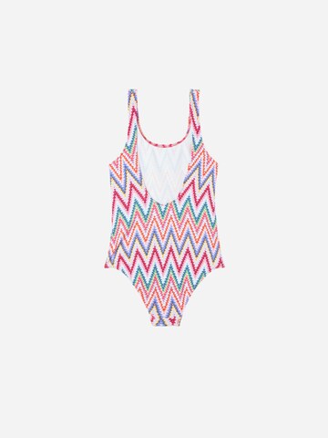 CALZEDONIA Swimsuit 'CHEVRON' in Mixed colors