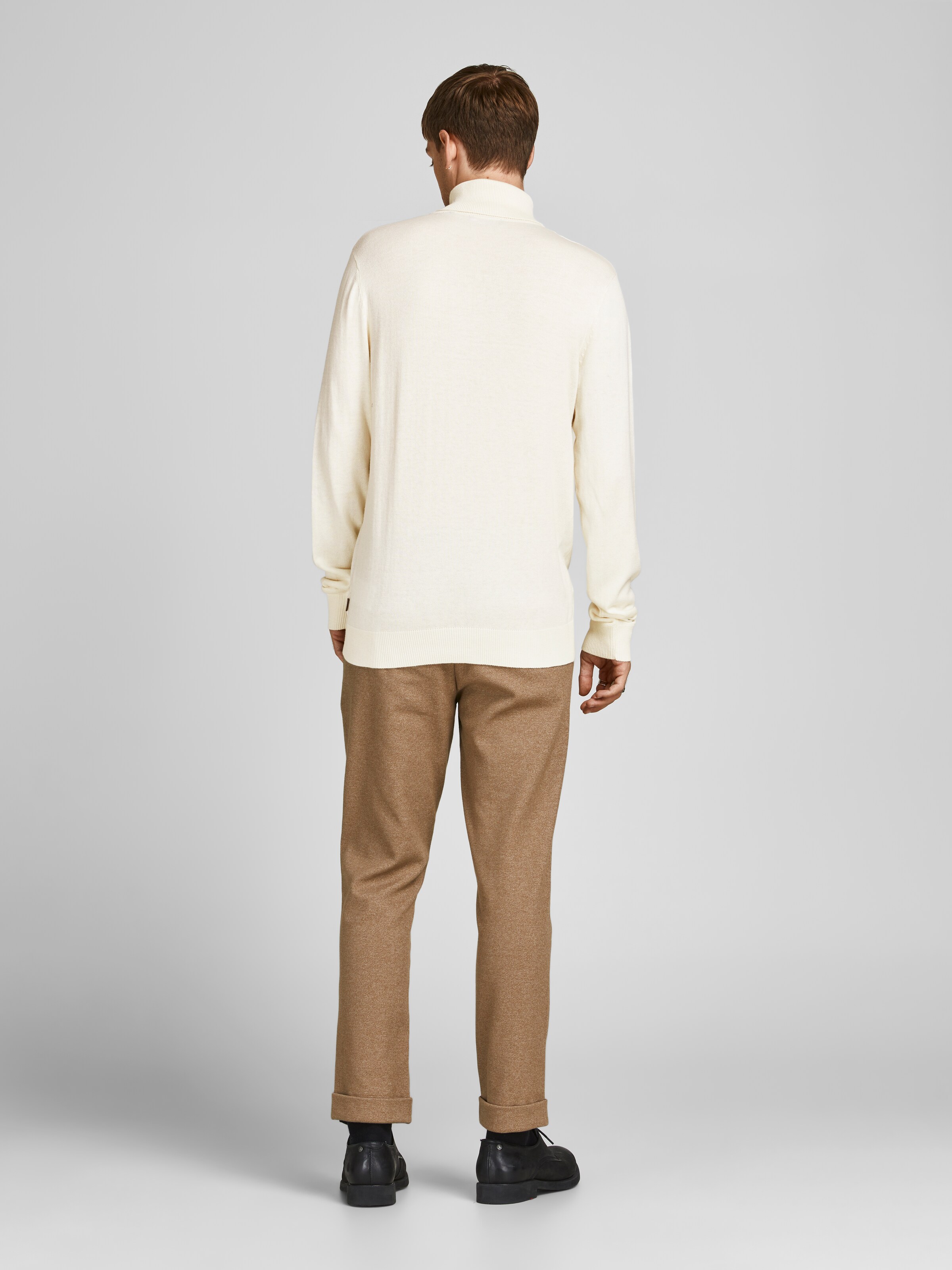 Männer Pullover & Strick JACK & JONES Pullover 'Emil' in Cappuccino - LB18696 Männer Pullover & Strick JACK & JONES Pullover 'Emil' in Cappuccino - LB18696