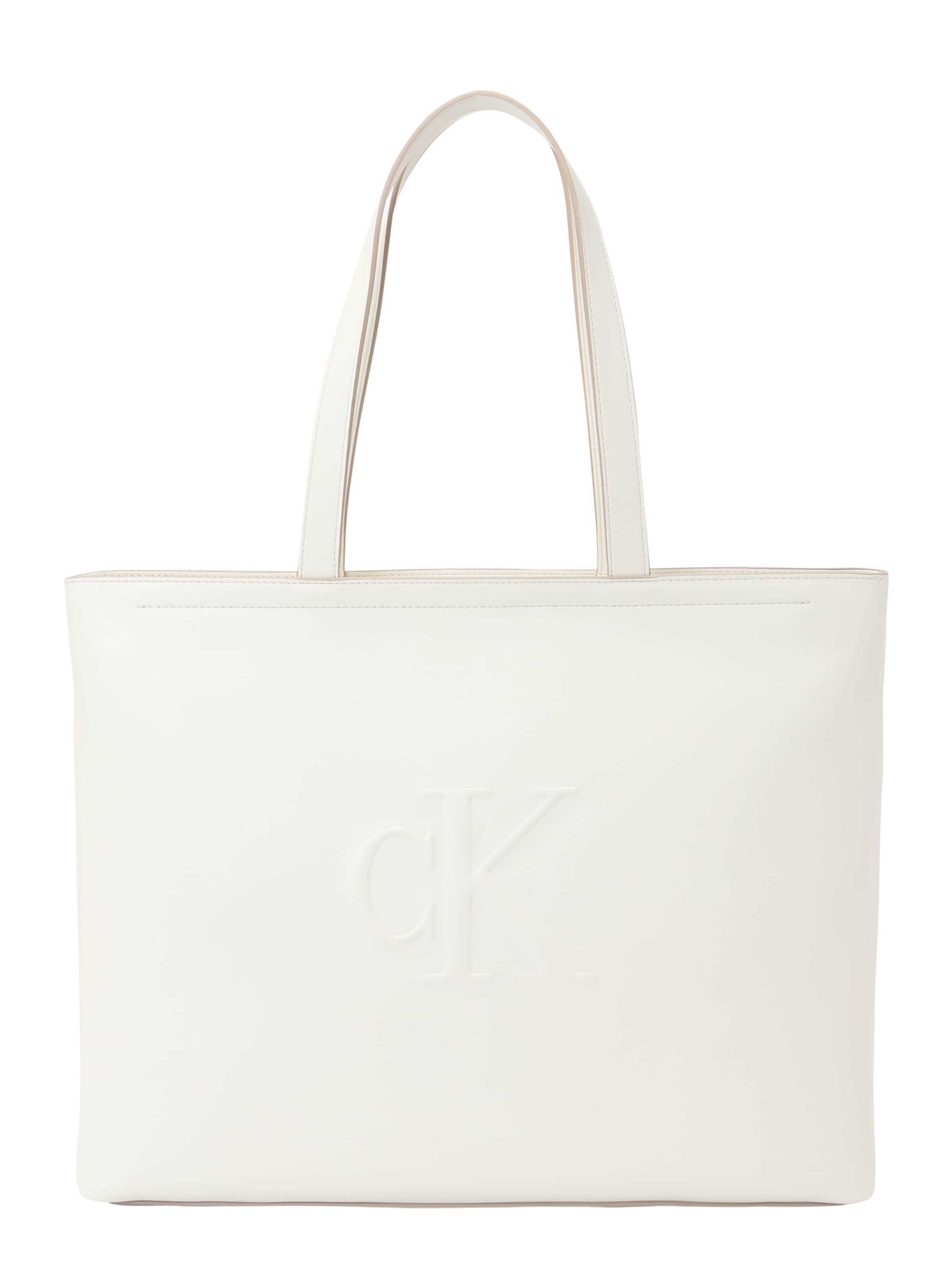 Calvin Klein - Shopper em branco: frente