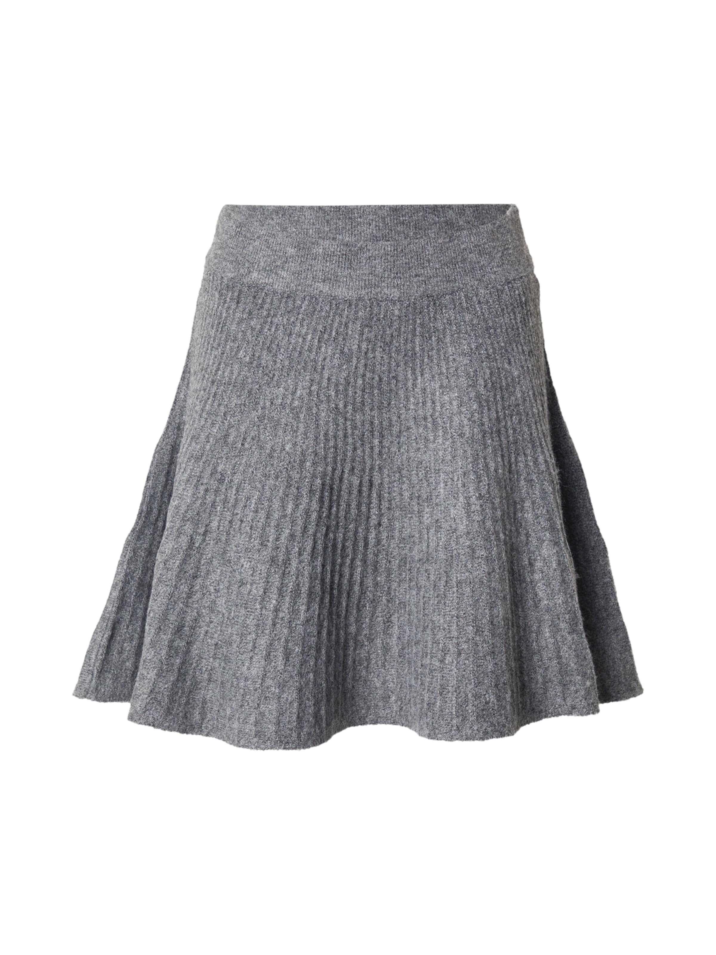 Noisy may Sukně 'NMNola' – šedá: přední strana
