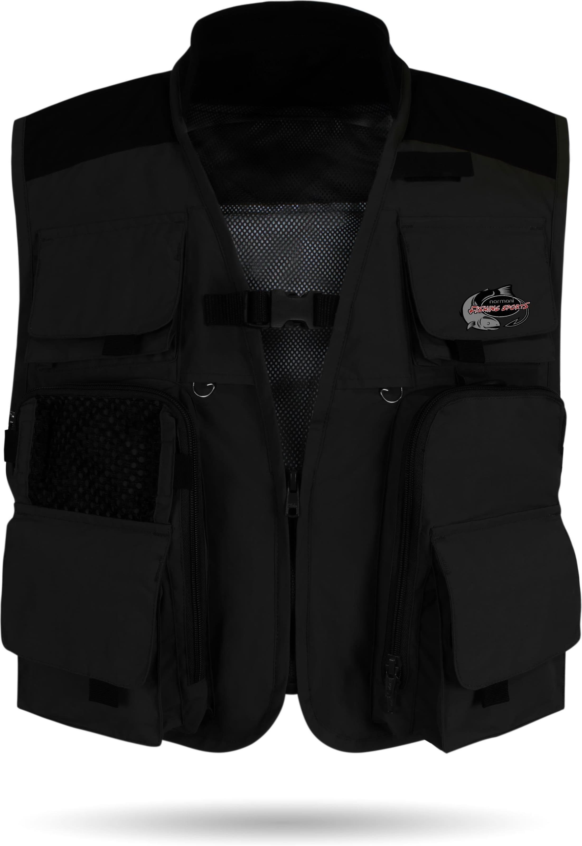 Gilet de sport ' Manta ' normani en noir : devant