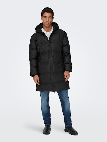 Only & Sons Зимняя куртка 'ONSROYCE' в Черный