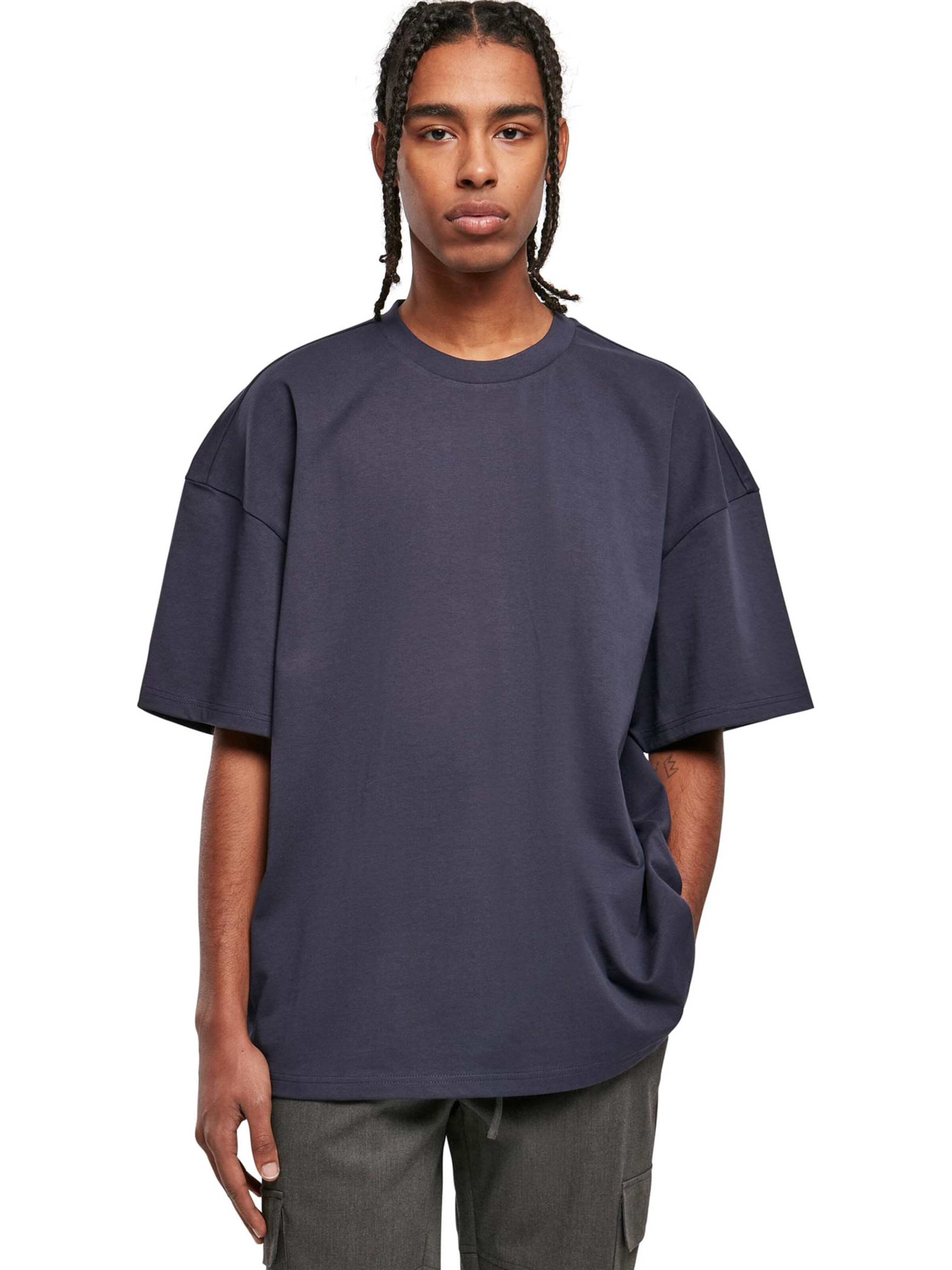 Urban Classics Koszulka w kolorze niebieski: przód