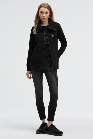 Soccx Sweatjacke in Schwarz