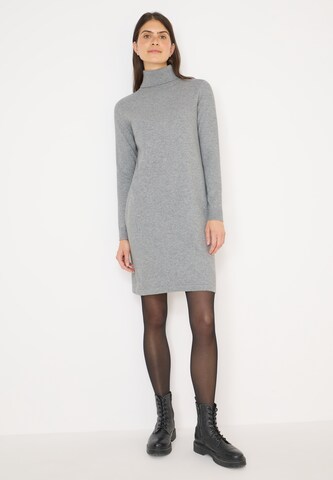 CECIL Knitted dress in Grey