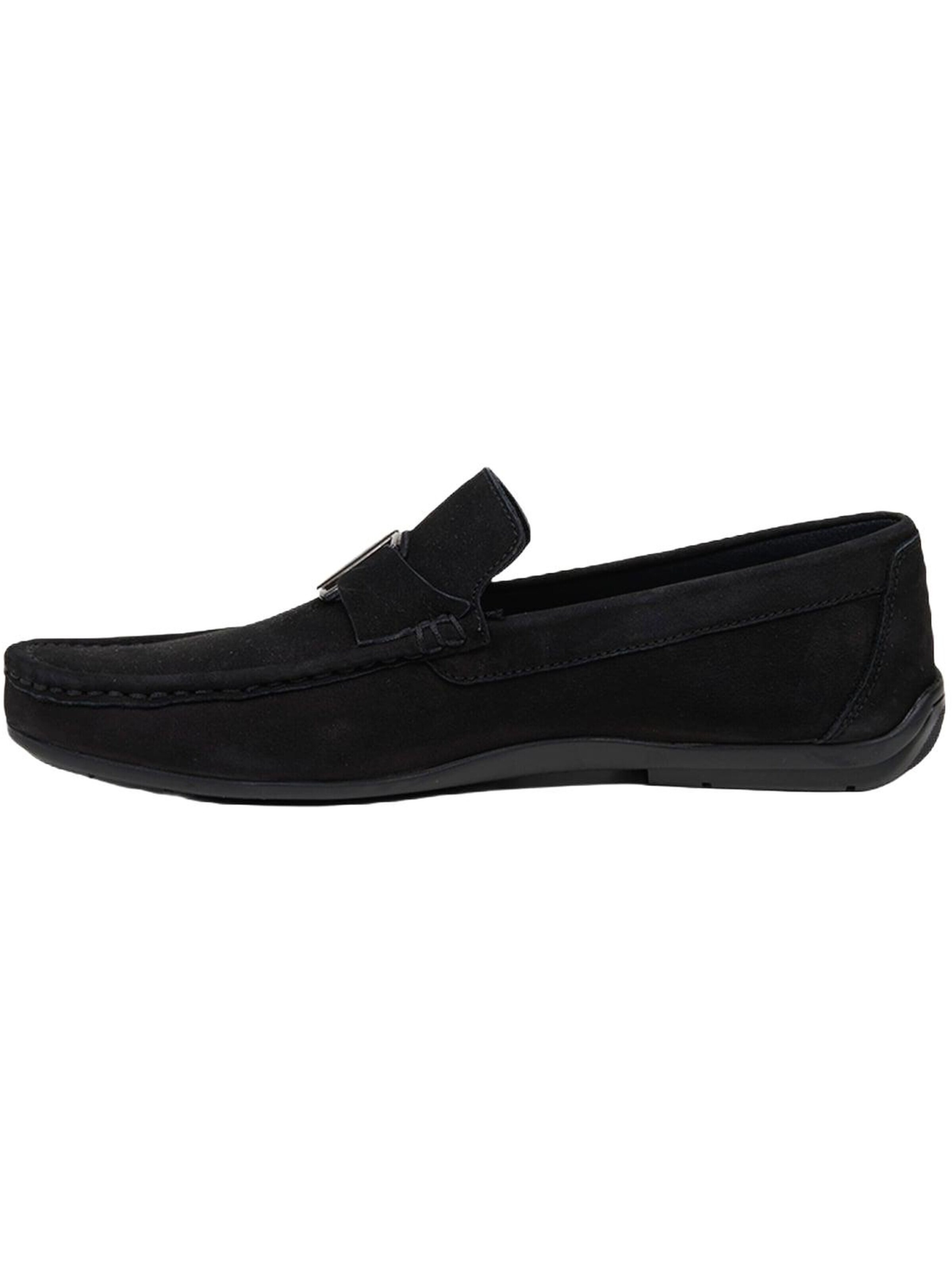Desa Moccasins 'Slipper' in Black